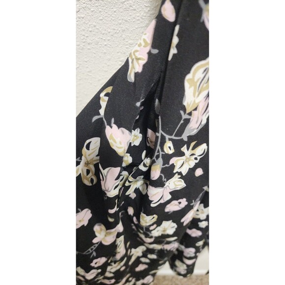 Nemidor Womens Casual Plus Size Summer Boho Swing Wrap Dress Floral Print Sz 32 - Picture 6 of 7